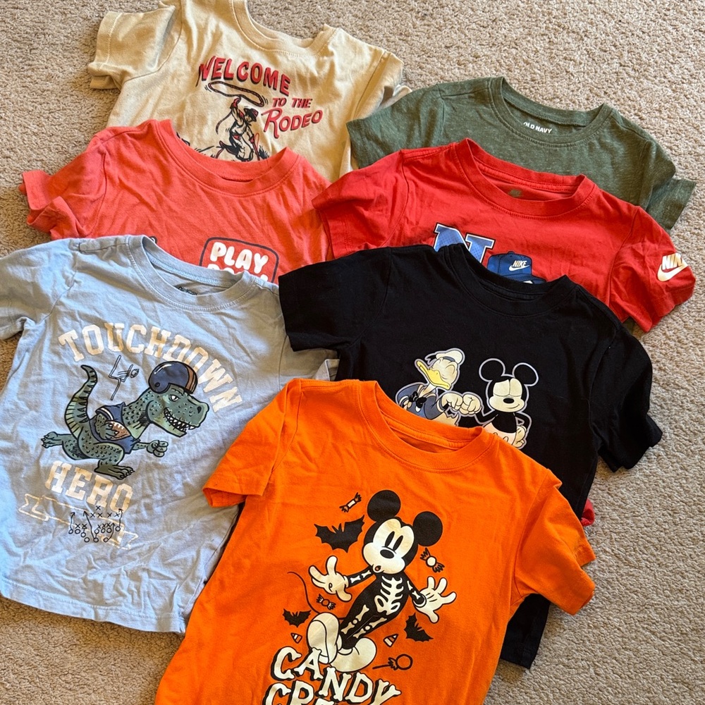 Kids Graphic T-Shirts Assortment lot / bundle